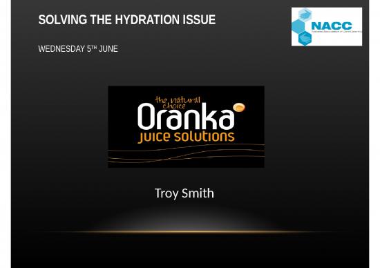 picture Concept Powerpoint 69971 | 495 Troy Smith   Hydration