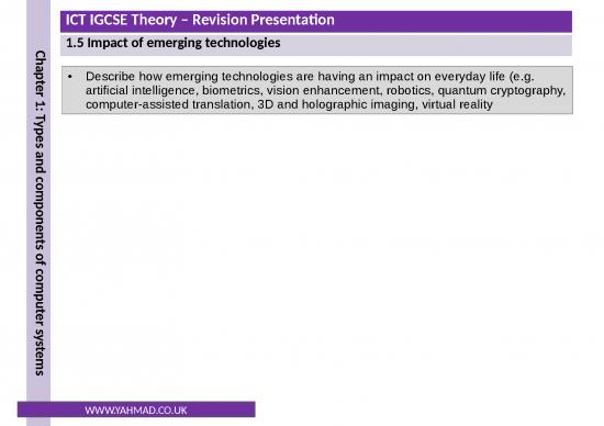 picture Artificial Intelligence Powerpoint Template 70931 | 5 Impact Of Emerging Technologies