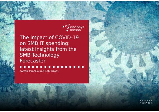 picture Technology Ppt 70571 | Analysys Mason Smb It Spending Mar2021