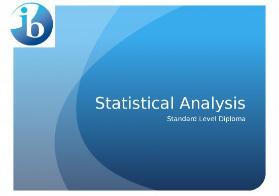 picture Statistical Analysis Ppt 69470 | And 2 Ib Version Notes