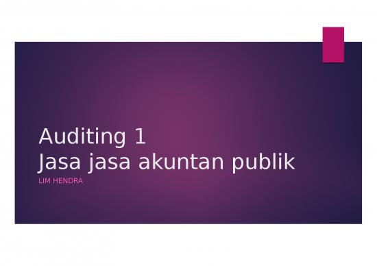 picture Reporting Slideshare 24831 | Auditing 1   P1 (jasa   Jasa Akuntan Publik)