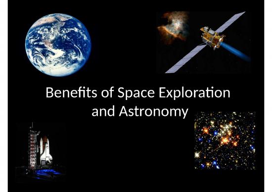 picture Powerpoint Templates Astronomy 70140 | Benefits Of Space Exploration
