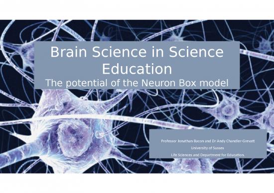 picture Science Ppt 70834 | Brain Science In Science Education