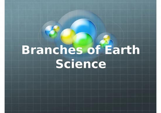 picture_Science Ppt 70802 | Branches Of Earth Science 1