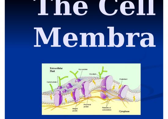 picture Cell Membrane Structure Ppt 71541 | Cell Membrane Notes