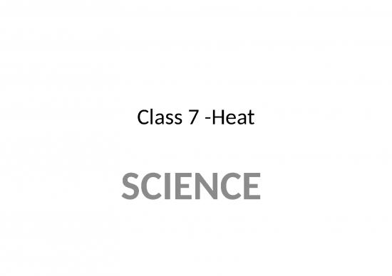 picture Online Class Ppt 70857 | Class 7 Heat