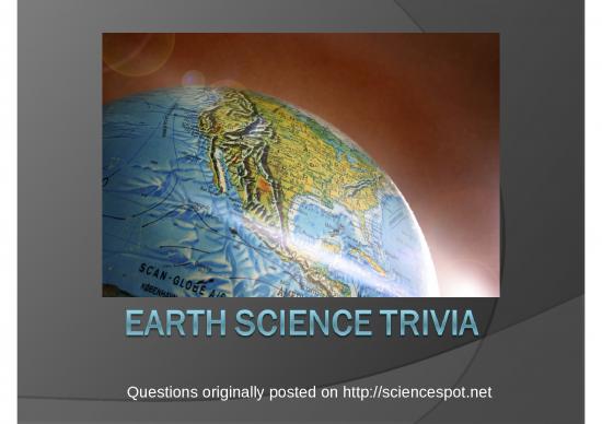 picture Science Ppt 70449 | Earthsciencetrivia