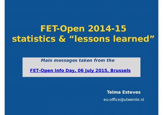picture Science Ppt 70898 | Fet Open Info Eu Office 07 2015