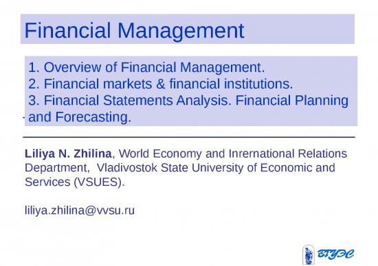 picture_Financial Management Ppt 71226 | Fm 1 2 3 Zhilina Fmbasics&analysis
