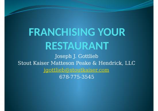 picture Business Ppt Templates 42745 | Franchisng Your Restaurant