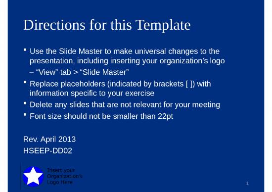 picture Planning Ppt 69888 | Functional And Full Scale Exercise Initial Planning Presentation Template