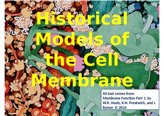 picture Cell Membrane Structure Ppt 71513 | Historical Models Of The Cell Membrane