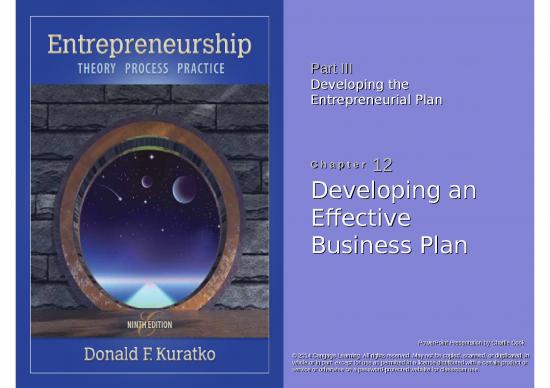 picture Business Plan Ppt Slideshare 69553 | Kuratko9ech12