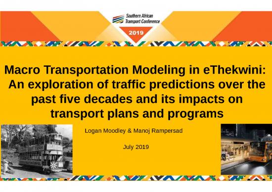 picture Planning Ppt 69899 | Macro Transportation Modelling In Ethekwini