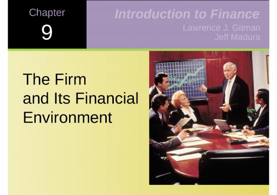 picture Financial Management Ppt 71116 | Materi 6