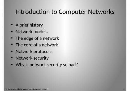 picture Computer Powerpoint Template 70756 | Networksecurity Networkcourse A Introcomputernetworks