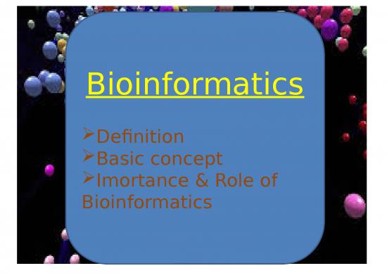 picture_Biology Ppt 71545 | New Bioinformatics