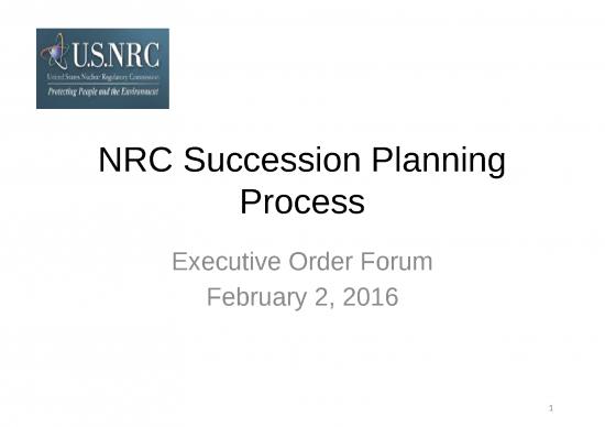 picture Leadership Ppt 69851 | Nrc Revised Succession Planning Briefing Opm Executive Resources Forum Feb 2016