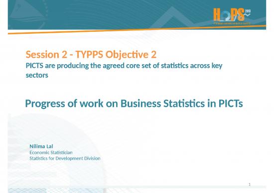 picture1_Business Statistics Ppt 69930 | Ppt Session 2 4 3 Typps Objective 2 Progress Of Work On Business