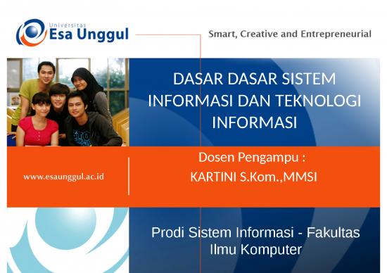 picture Technology Ppt 70116 | Ppt Ueu Dasar Sistem Informasi Pertemuan 2a