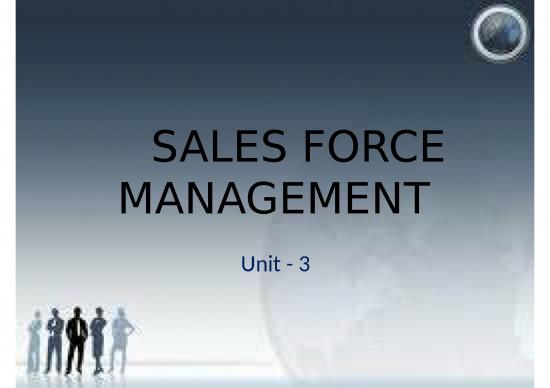 picture_Planning Ppt 69591 | Pujaamritgmailcomunit 3(2) Sales Force Management 1