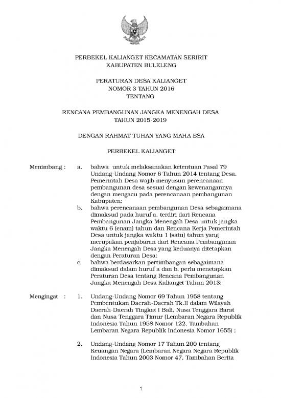 picture_Rpjm Desa Kalianget ♯2015   2019