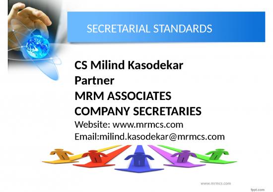 picture_Corporate Powerpoint Templates 42559 | Secretarial Standard Ppt