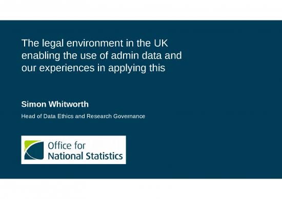 picture Statistics Powerpoint 70001 | Simon The Legal Environment In The Uk Enabling The