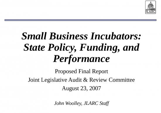 picture Report Ppt 70329 | Smallbusinessincubatorsproposedfinal