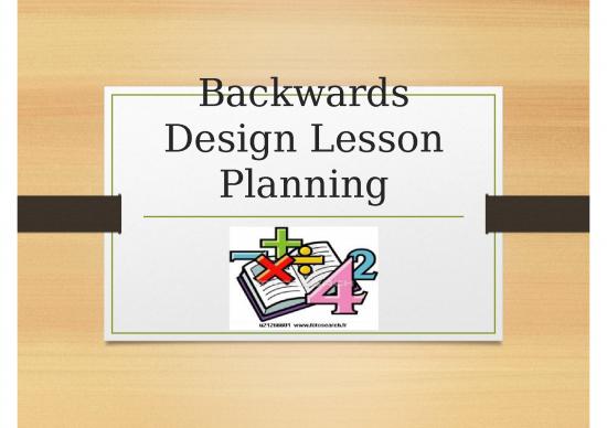 picture1_Planning Ppt 70087 | St 5 Plc Lesson Design Backwards Design Lesson Planning