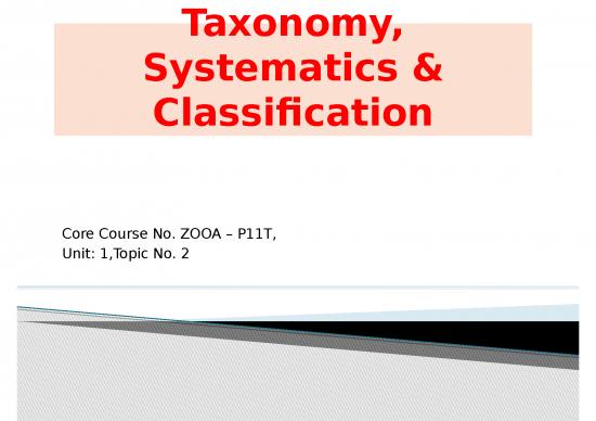 picture Biology Ppt 71449 | Taxonomy