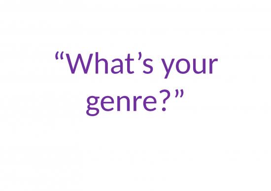 picture Ppt Games 69456 | Whats Your Genre