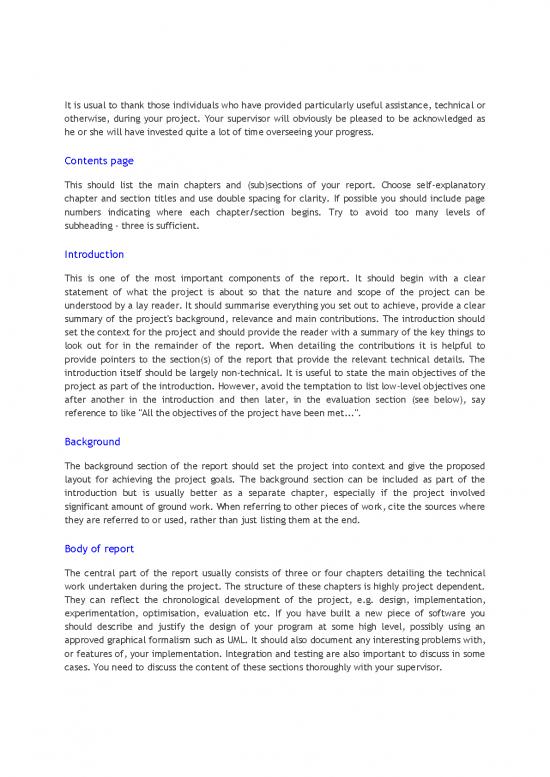 Report Pdf 71219 | How To Write A Structured Project Report