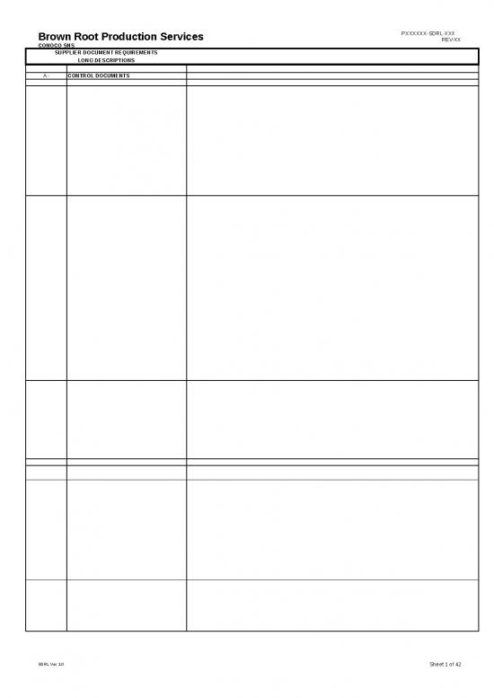 picture1_Excel Sheet Download 6535 | Exhibit 6 Appendix 12 Supplier Document Requirements Listing Sdrl - Standar Format