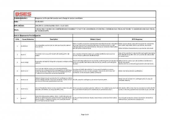 picture Feasibility Study Template Excel Free Download 6619 | Corrigendum1 Oh To Ug Bypl - Standar Format