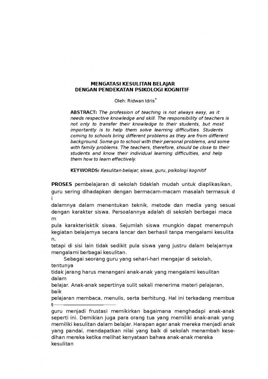 picture1_Word Problems Pdf 6736 | 14 Mengatasi Kesulitan Belajar Dengan Pendekatan Psikologi Kognitif - Psikologi Dan Filsafat