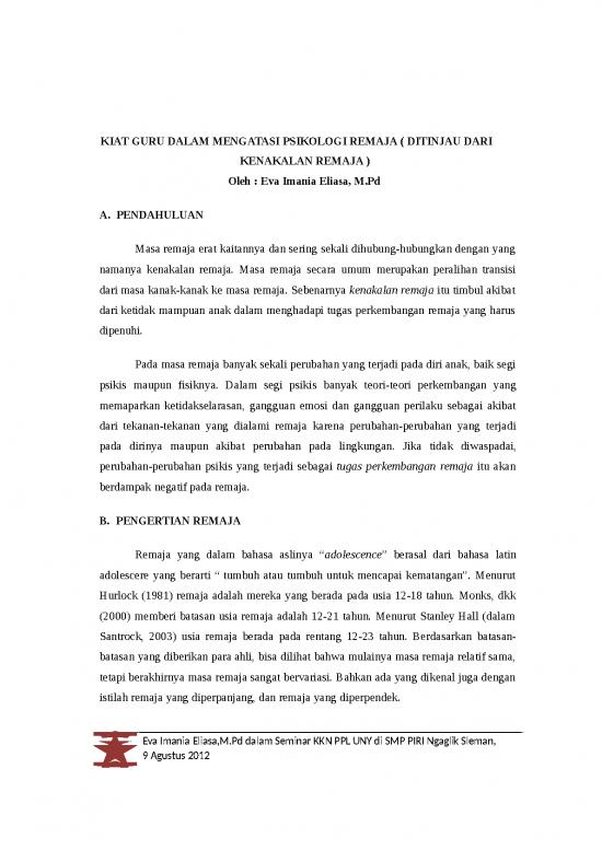 picture Hurlock Psikologi Perkembangan 6753 | 153 Kiat Guru Dalam Mengatasi Psikologi Remaja - Psikologi Dan Filsafat