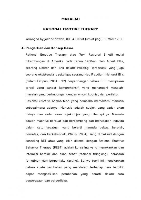 picture_Interaksi Individu Dengan Individu 6797 | 193 Rational Emotive Therapy - Psikologi Dan Filsafat