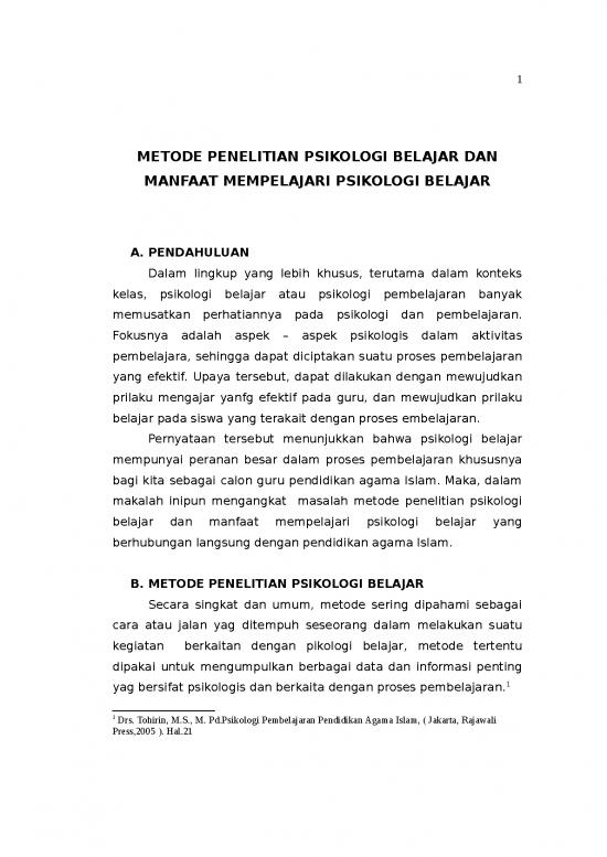 picture1_Makalah Metode Penelitian 6798 | 194 Manfaat Mempelajari Psikologi Belajar - Psikologi Dan Filsafat
