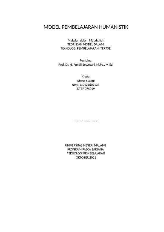 picture_206 Pembelajaran Humanistik - Psikologi Dan Filsafat