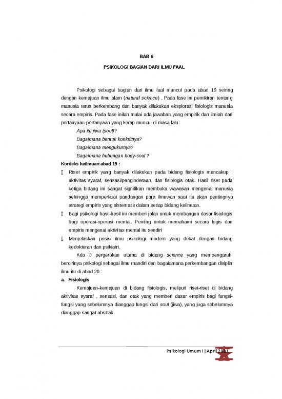 picture_Filsafat Ilmu | 26 Psikologi Bagian Dari Ilmu Faal - Psikologi Dan Filsafat