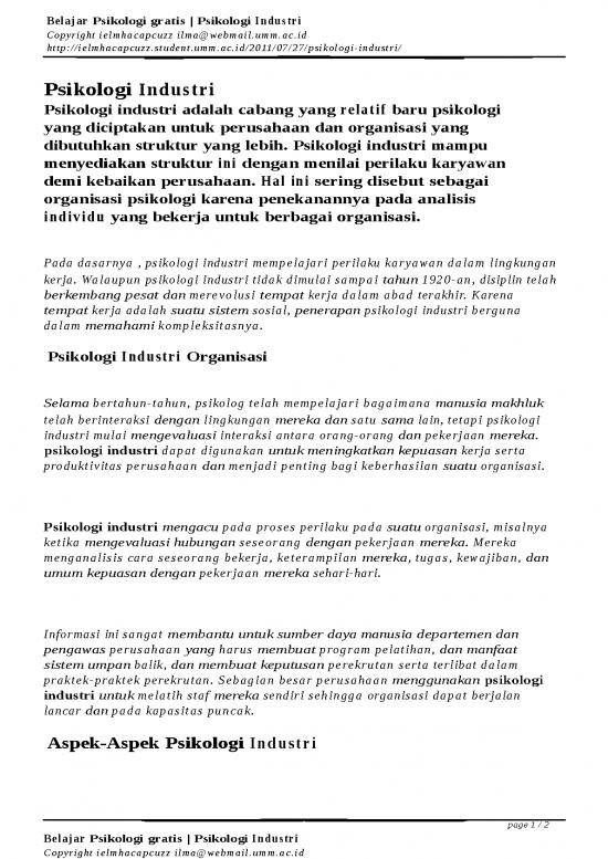 picture_Interaksi Individu Dengan Individu 6943 | Psikologi Industri - Psikologi Dan Filsafat