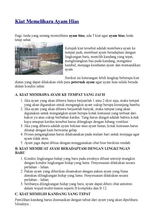 picture1_Kiat Memelihara Ayam Hias - Pertanian Dan Peternakan picture1_Kiat Memelihara Ayam Hias - Pertanian Dan Peternakan