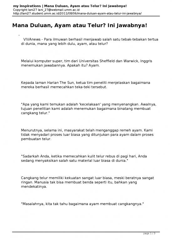 picture_Tujuan Penelitian Adalah 7126 | Mana Duluan  Ayam Atau Telur  Ini Jawabnya - Pertanian Dan Peternakan