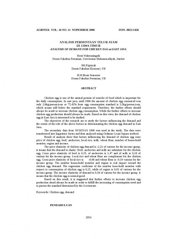 picture1_Penelitian   Analisis Permintaan Telur Ayam Di Jawa Timur - Pertanian Dan Peternakan