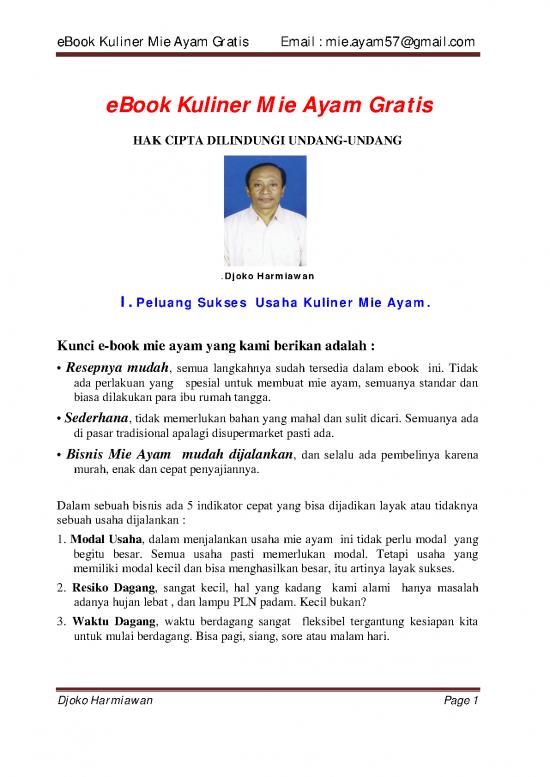 picture_Presentasi Usaha 7194 | Serba Serbi   Peluang Sukses Usaha Kuliner Mie Ayam - Pertanian Dan Peternakan