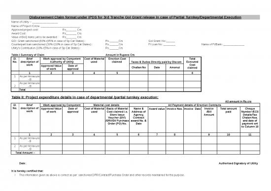 picture_Challan Format In Excel 7284 | Form Ii Deparmental And Partial Turnkey - Standar Format