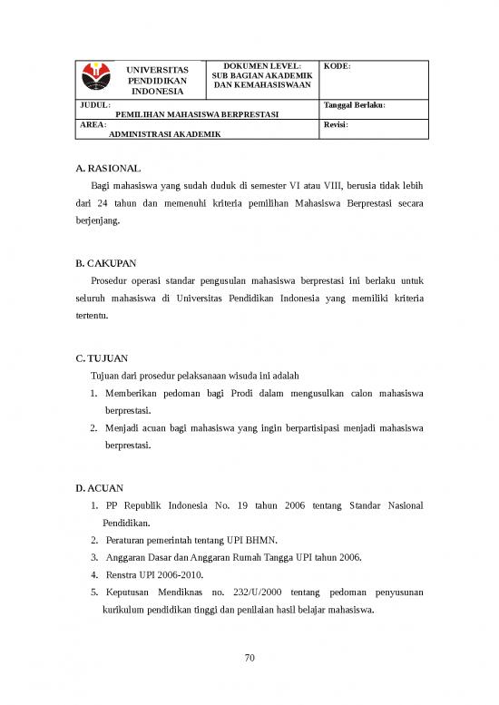 picture_Tujuan Penilaian Hasil Belajar 7409 | Sop Pemilihan Mahasiswa Berprestasi - Standar Format