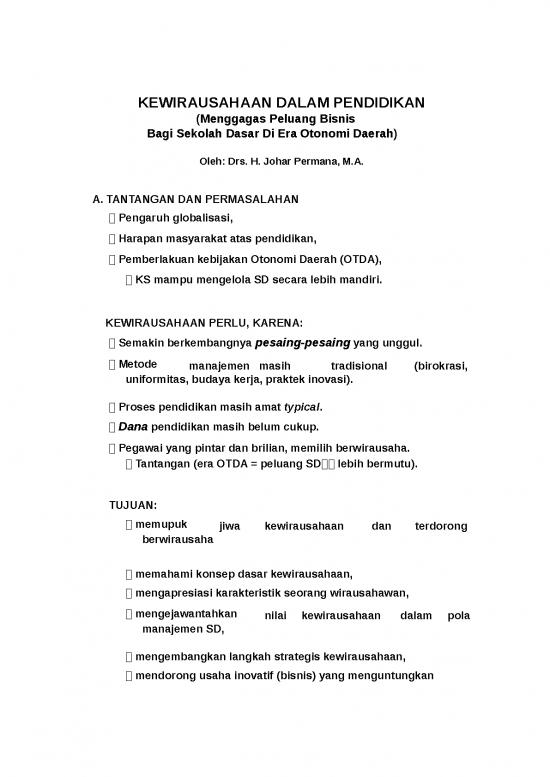 picture_Presentasi Usaha 7447 | Kewirausahaan Dalam Pendidikan - Ilmu Kependidikan