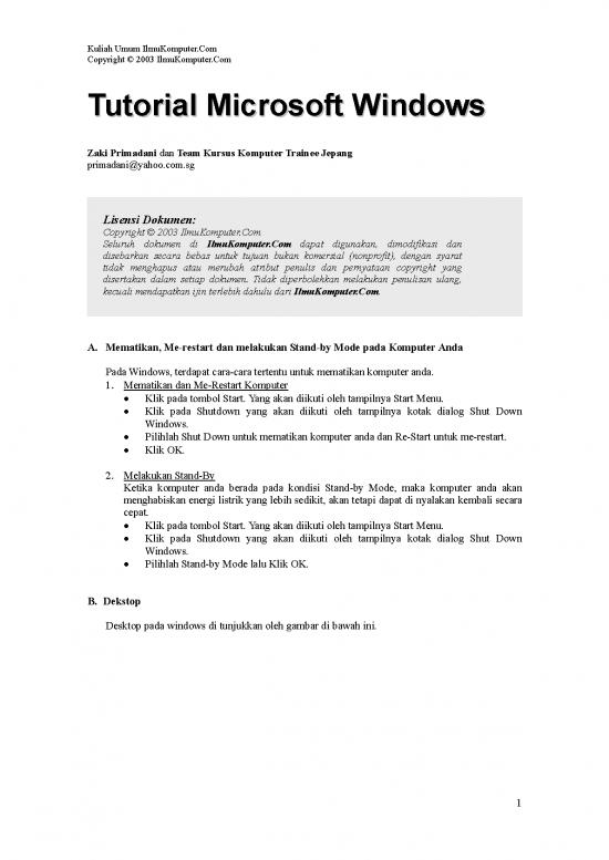 Tutorial Pdf 7836 | Tutorial Windows | Tutorial Lainnya